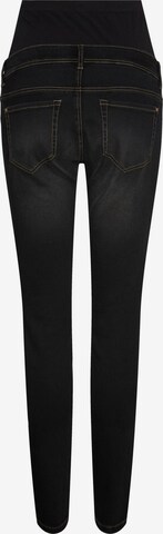 MAMALICIOUS Skinny Jeans 'Uno' in Zwart