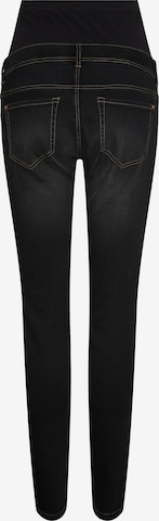 MAMALICIOUS Skinny Jeans 'Uno' in Zwart