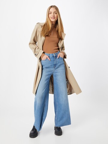 TOMMY HILFIGER Wide leg Jeans i blå