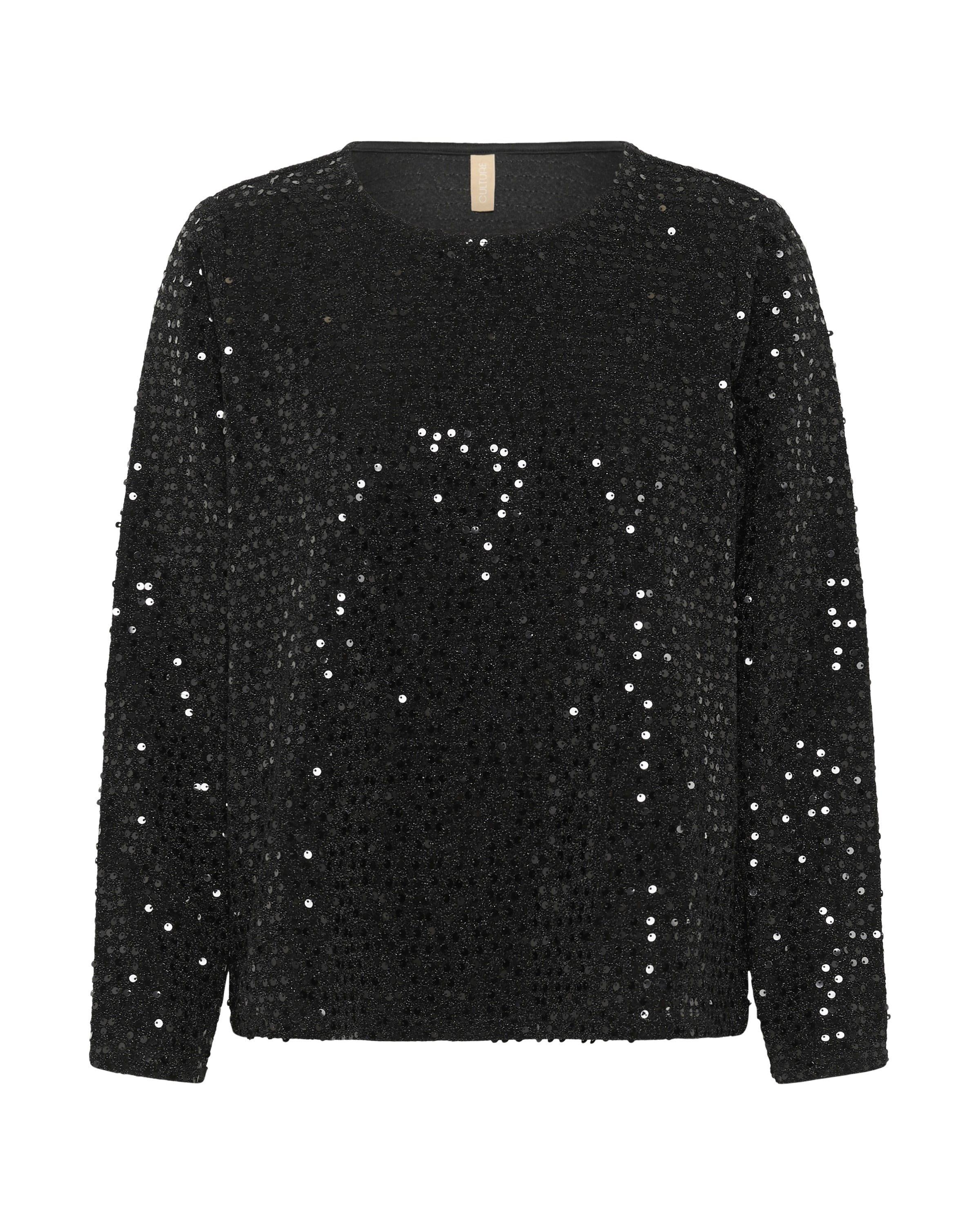 Chemisier 'CUbia Tamera' CULTURE en noir : devant