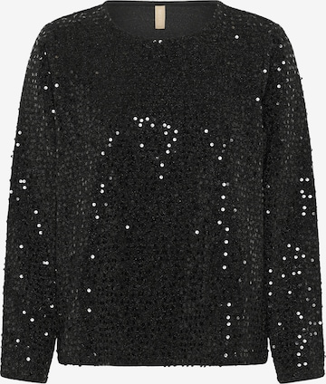 CULTURE Blouse 'CUbia Tamera' in Zwart: voorkant