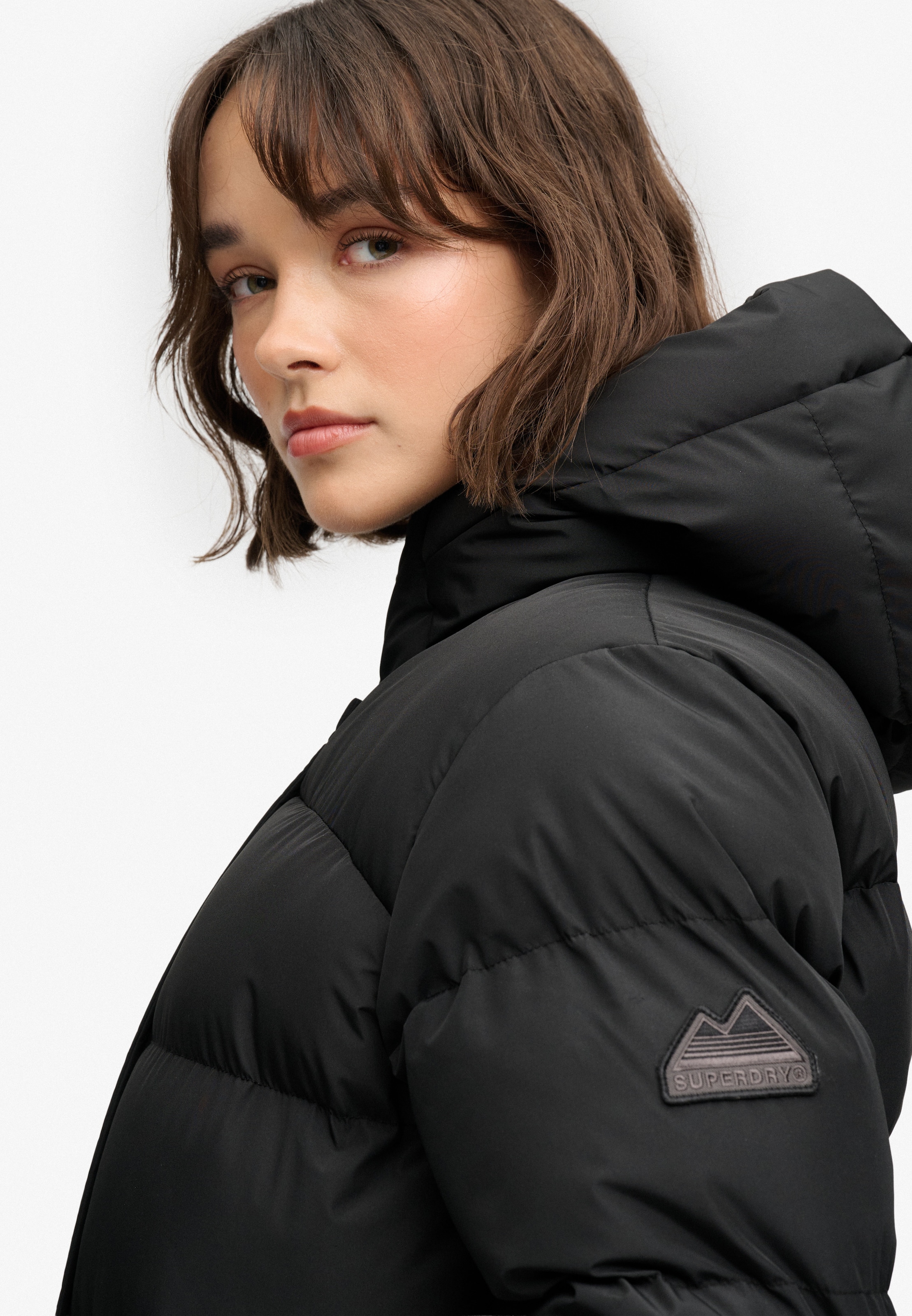 Superdry & Co Winter Jacket in Black