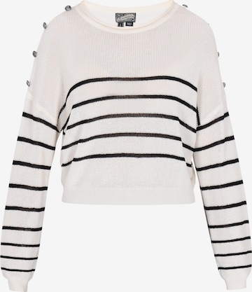 DreiMaster Vintage Kampsun, värv valge: eest vaates