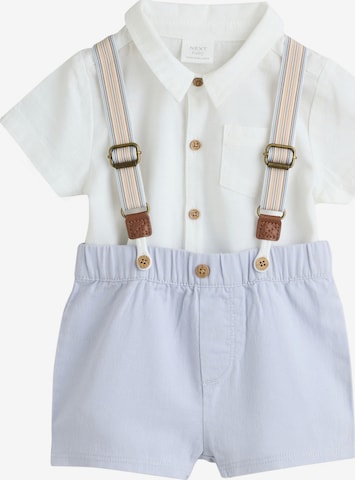 Next Set in Blue: front