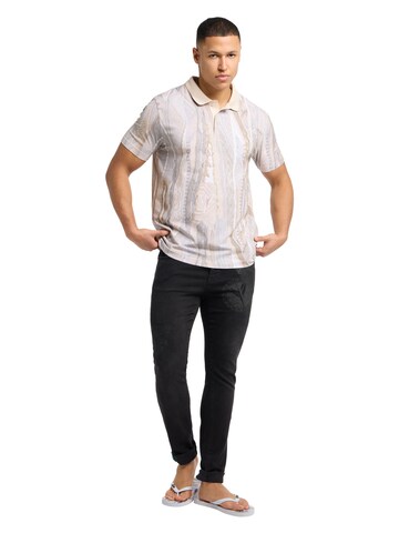 T-Shirt 'Egg ' Carlo Colucci en beige