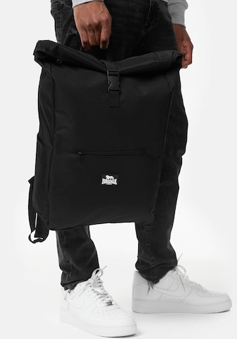 LONSDALE Backpack in Black: front