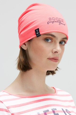 Soccx Beanie in Pink