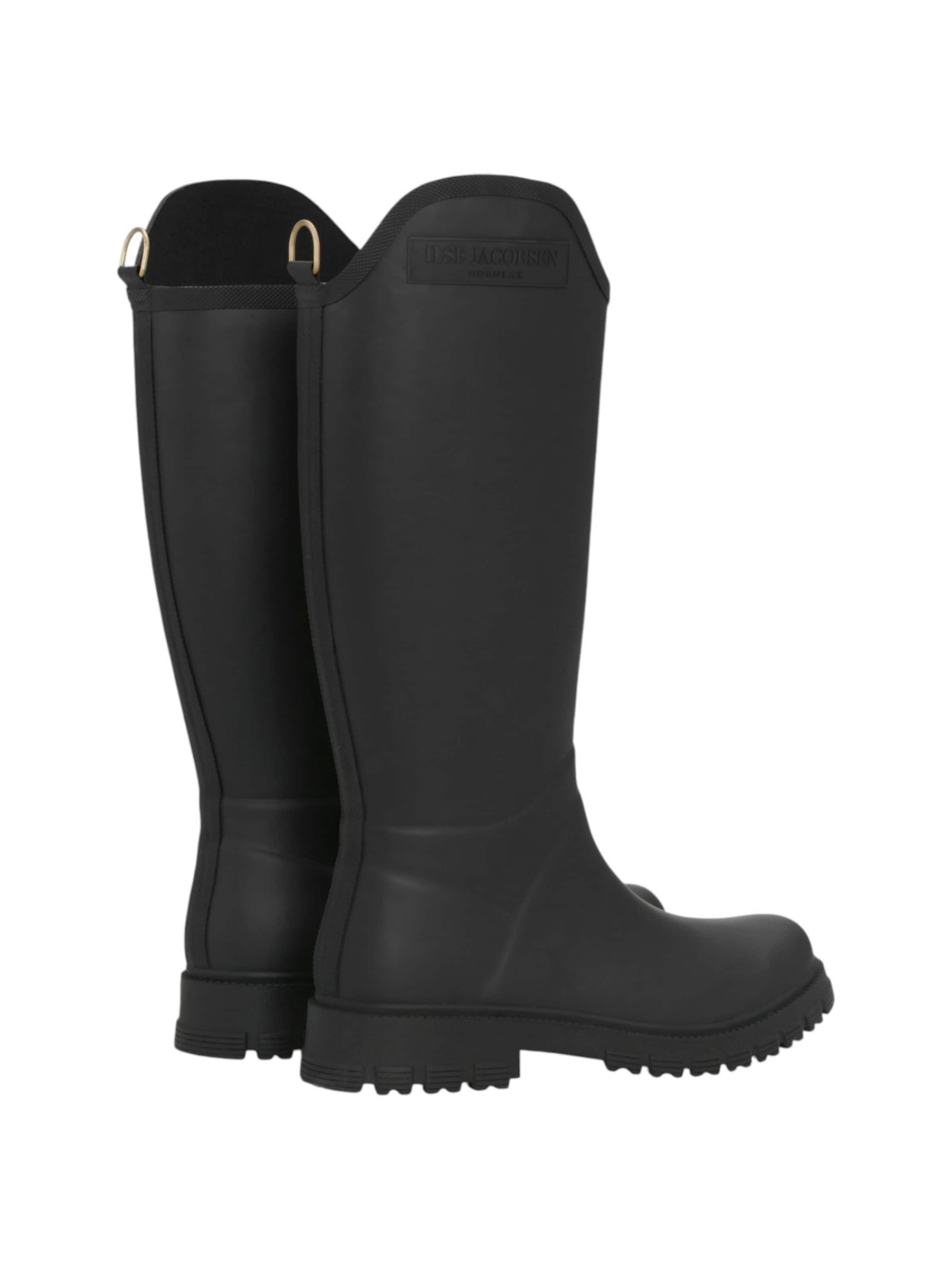 Bottes en caoutchouc 'RUBSWIFT02' ILSE JACOBSEN en noir