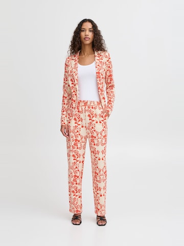ICHI Regular Broek in Beige