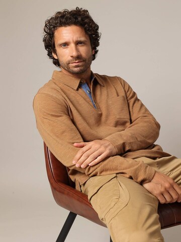 T-Shirt 'COLONEL' Deeluxe en marron