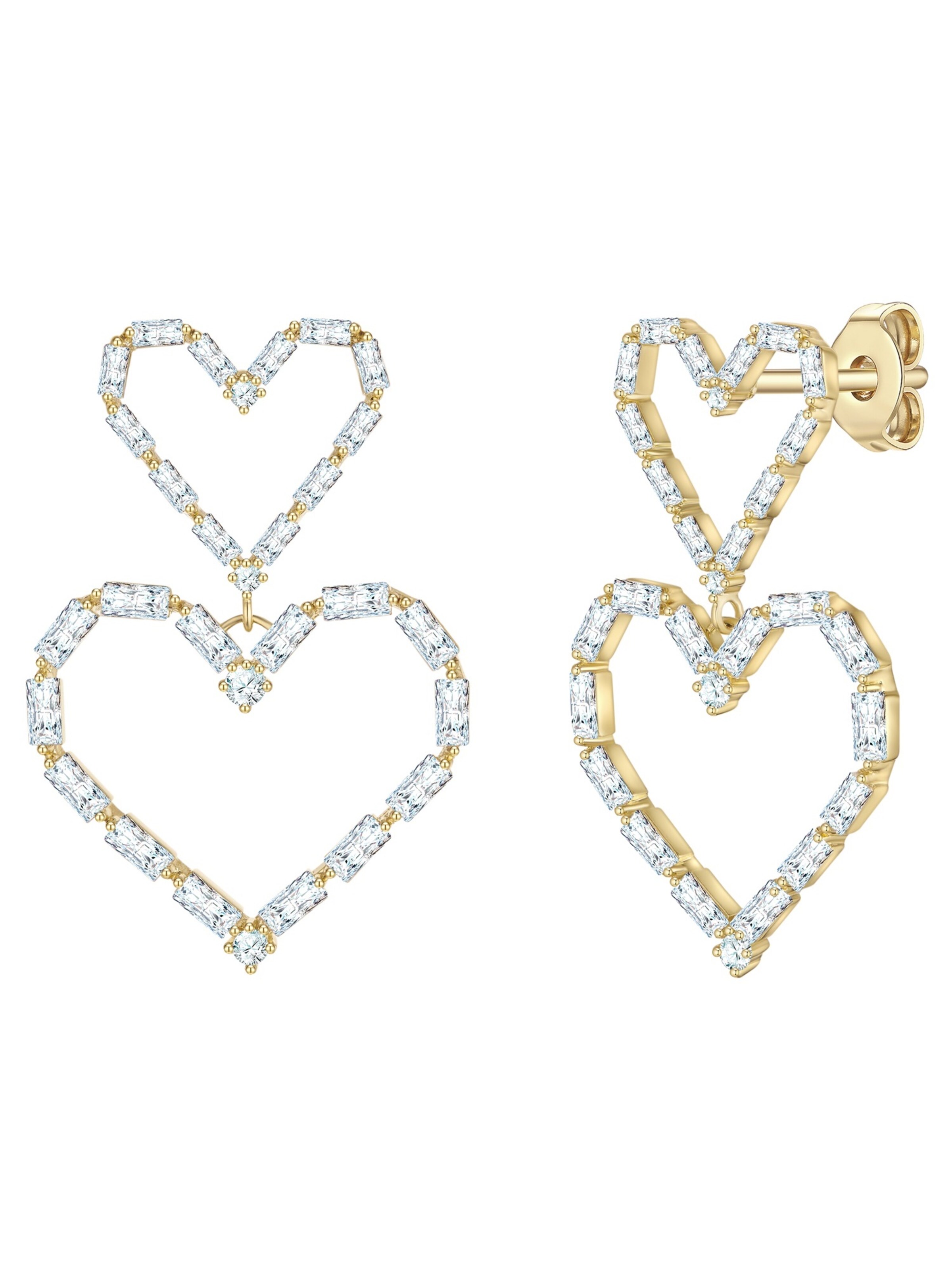 Yokoamii - Pendientes en oro: frente