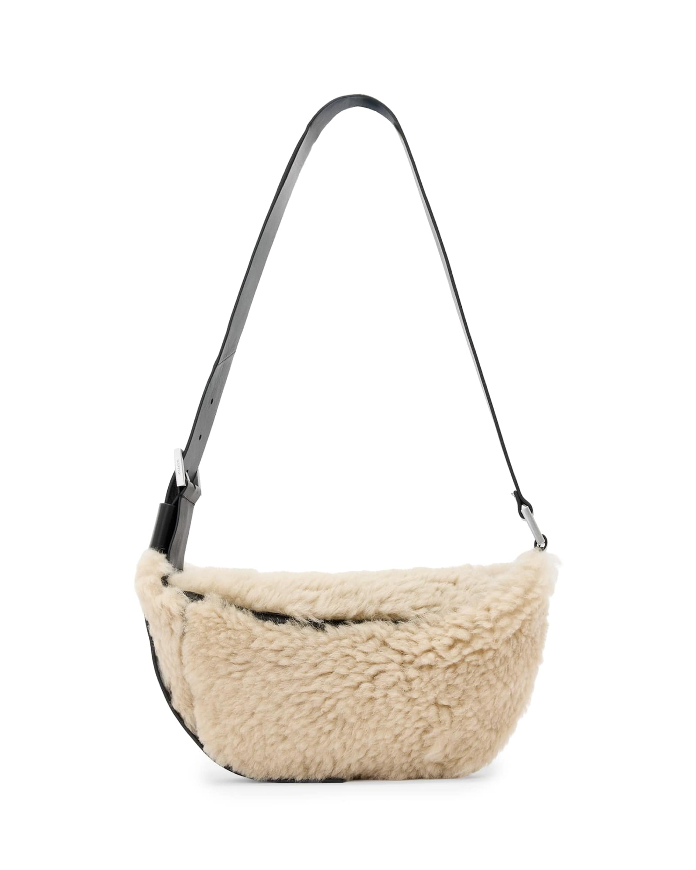 Sac à bandoulière 'LUNA' AllSaints en beige : devant