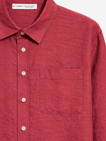 MixRay - Blusa 'Hemden' em vermelho