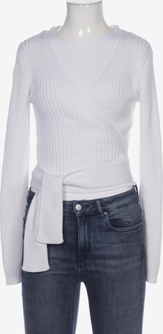 NA-KD Sweater & Cardigan in S in White: front
