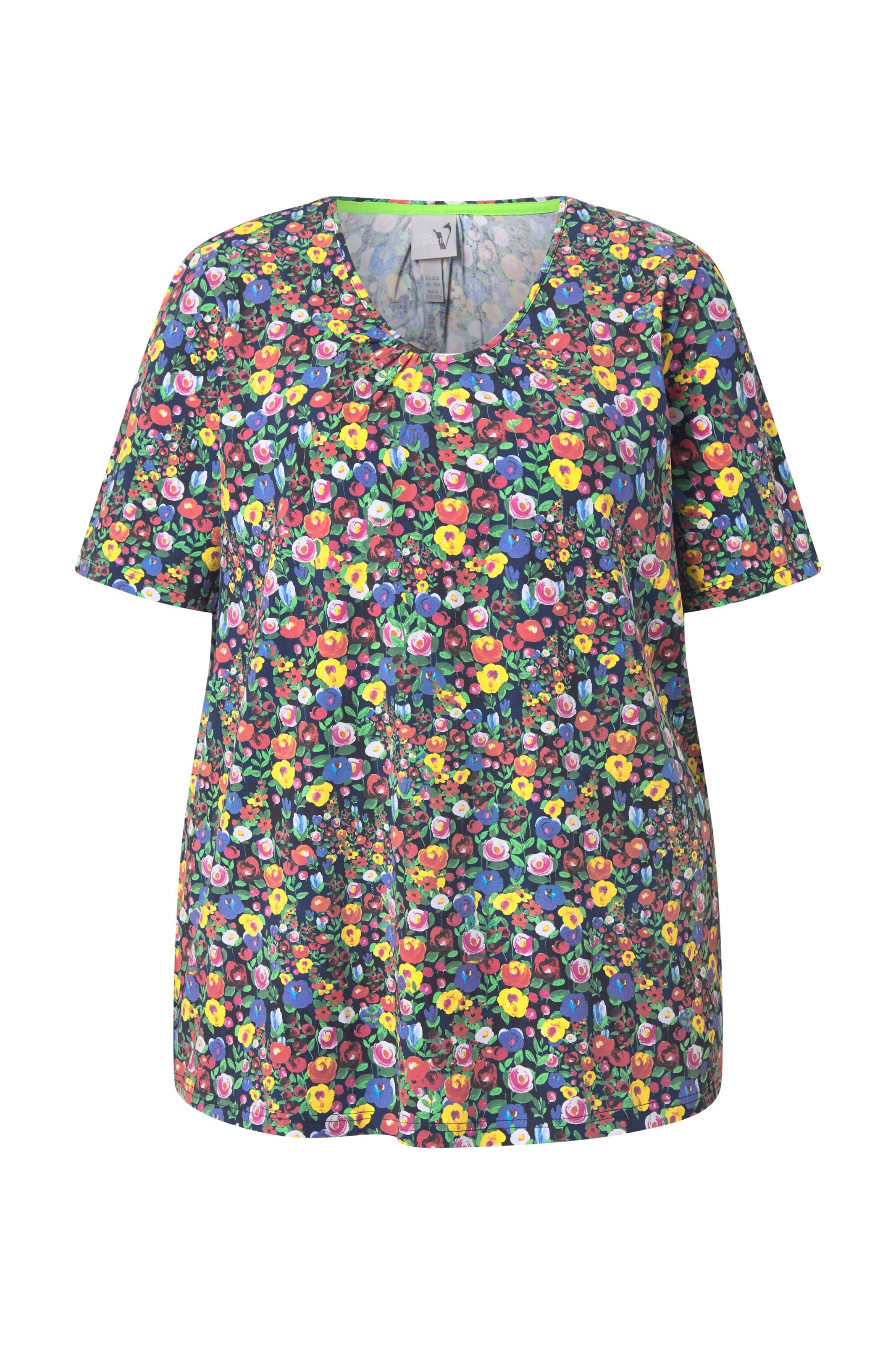 Ulla Popken Shirt in Mischfarben: Vorderseite