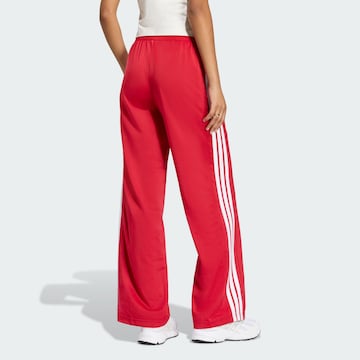 ADIDAS SPORTSWEARWide Leg/ Široke nogavice Sportske hlače 'Dayready' - crvena boja