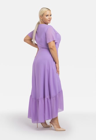 Karko Evening Dress 'GRACE' in Purple