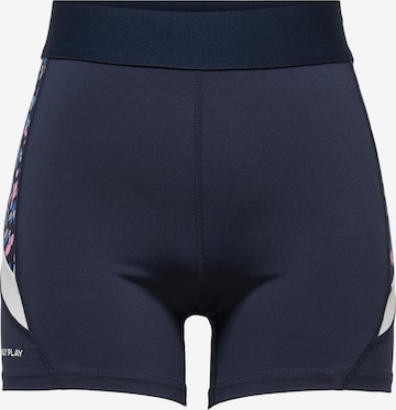 Skinny Pantaloni sport 'ONPGIL-LOTUS-2' de la ONLY PLAY pe albastru: față