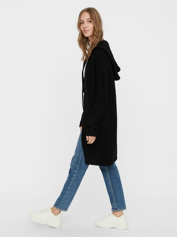 VERO MODA Knit Cardigan in Black