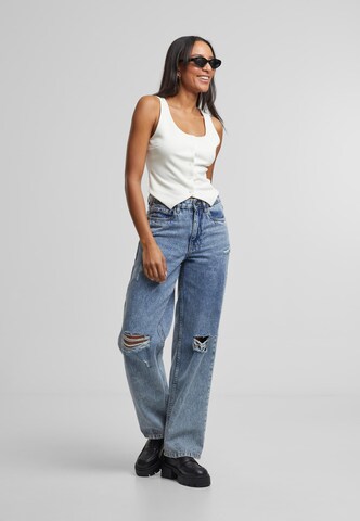 Gilet de costume Urban Classics en blanc
