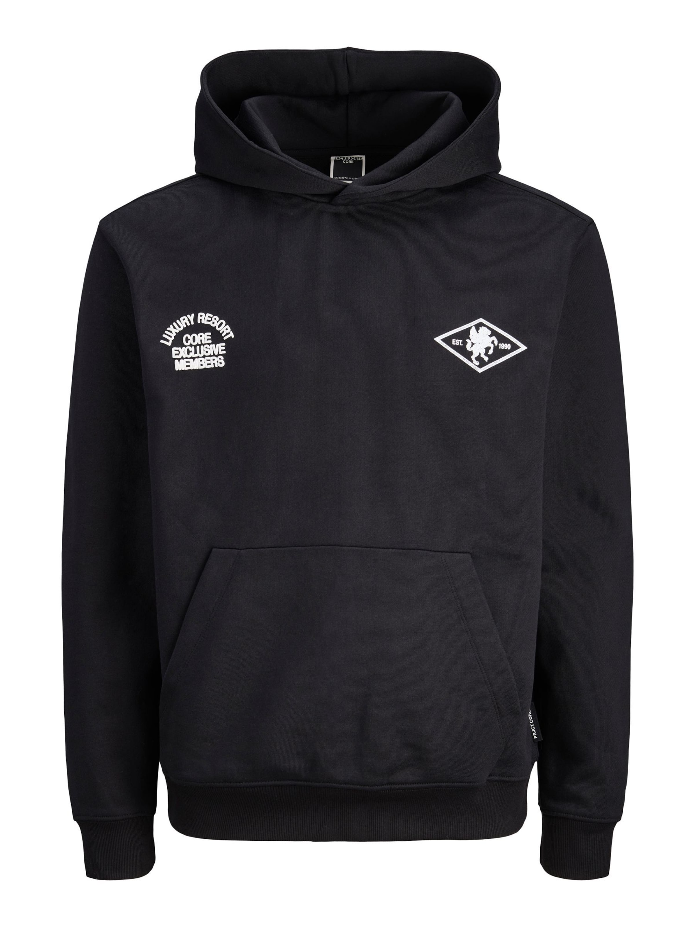 JACK & JONES Sweatshirt in Black: front