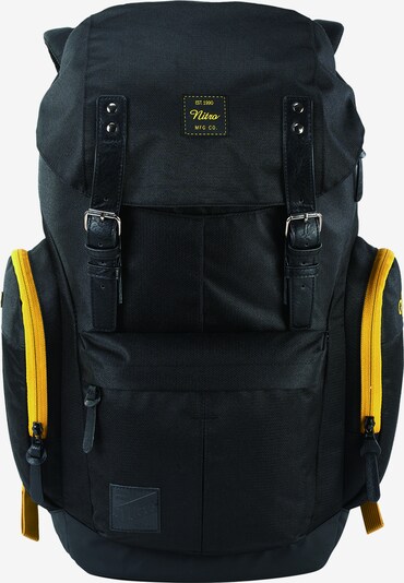 NitroBags Sac à dos 'Urban Daypacker' en jaune / noir, Vue avec produit