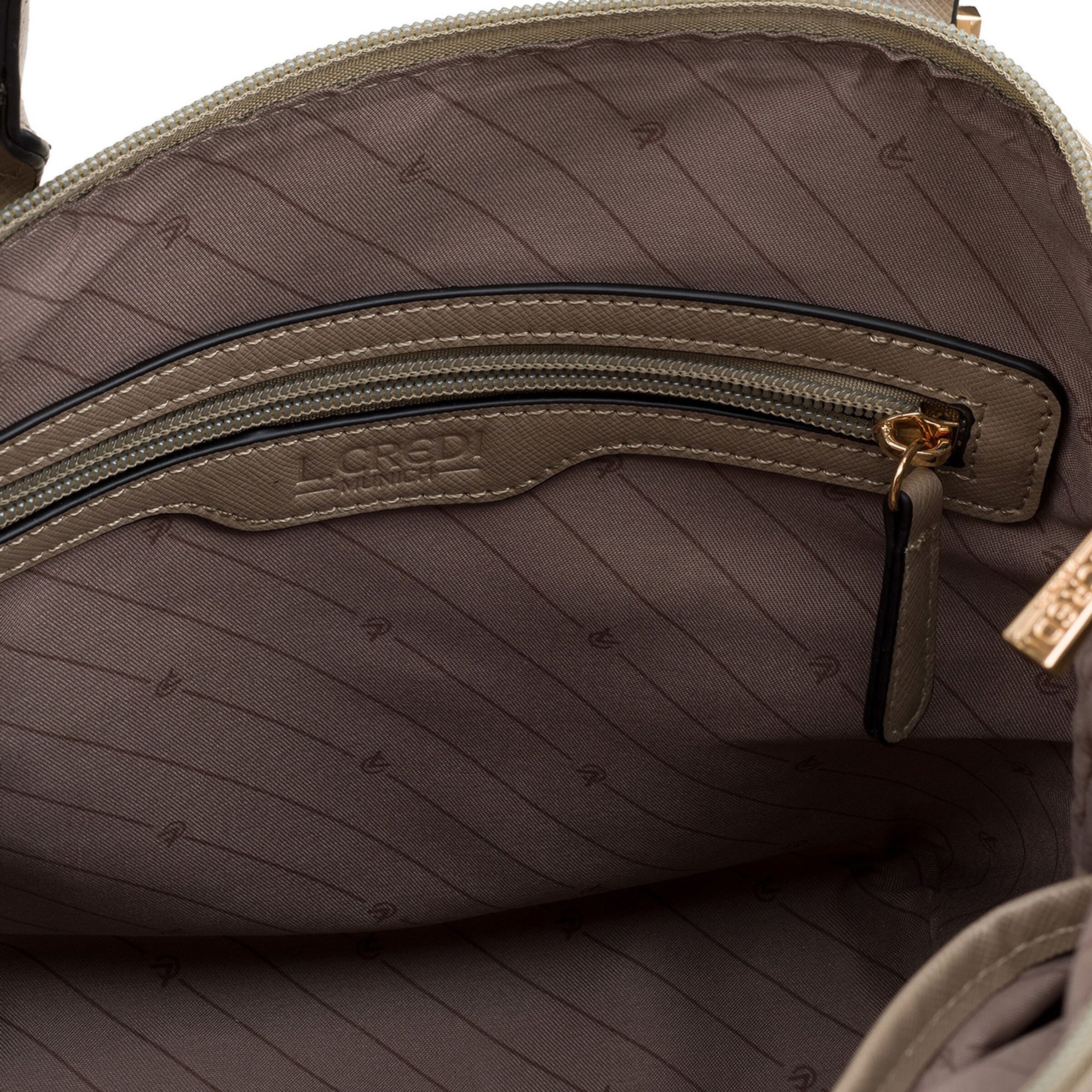 L.CREDI Shopper 'Alena' in Beige