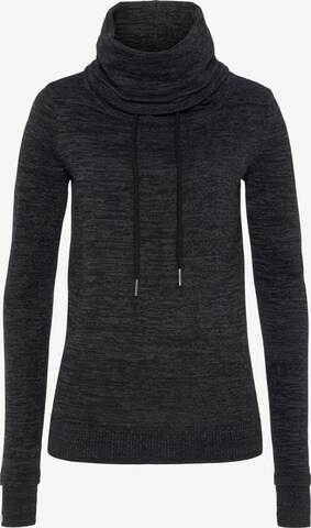 KangaROOS Sweater in Black: front