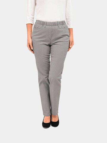 Goldner Regular Jeans 'LOUISA' in Grey: front