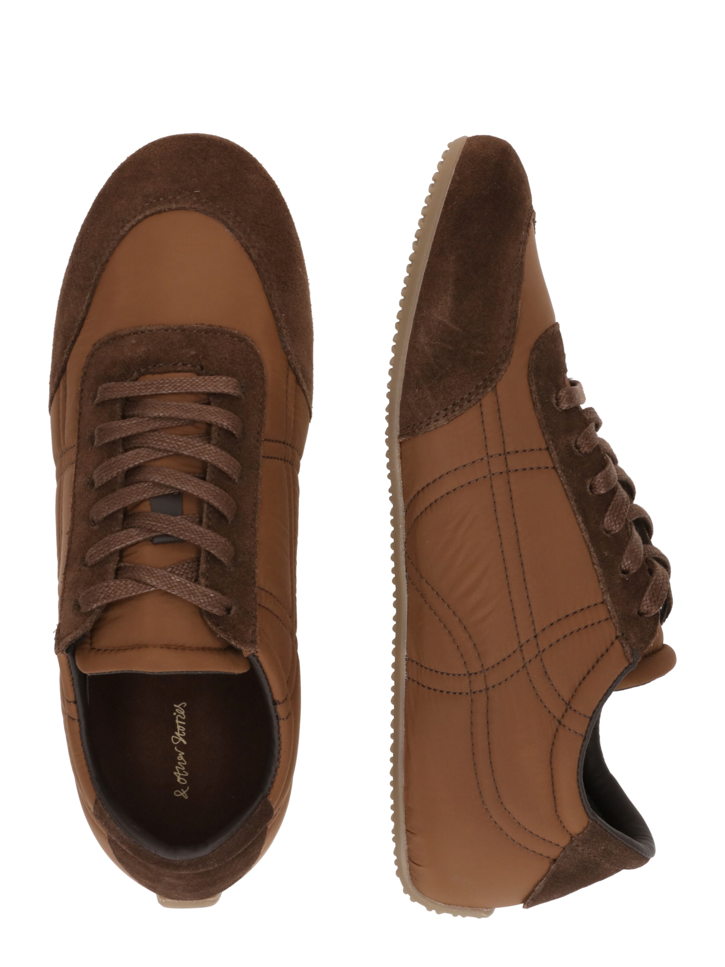 & Other Stories Низкие кроссовки в Коричневый