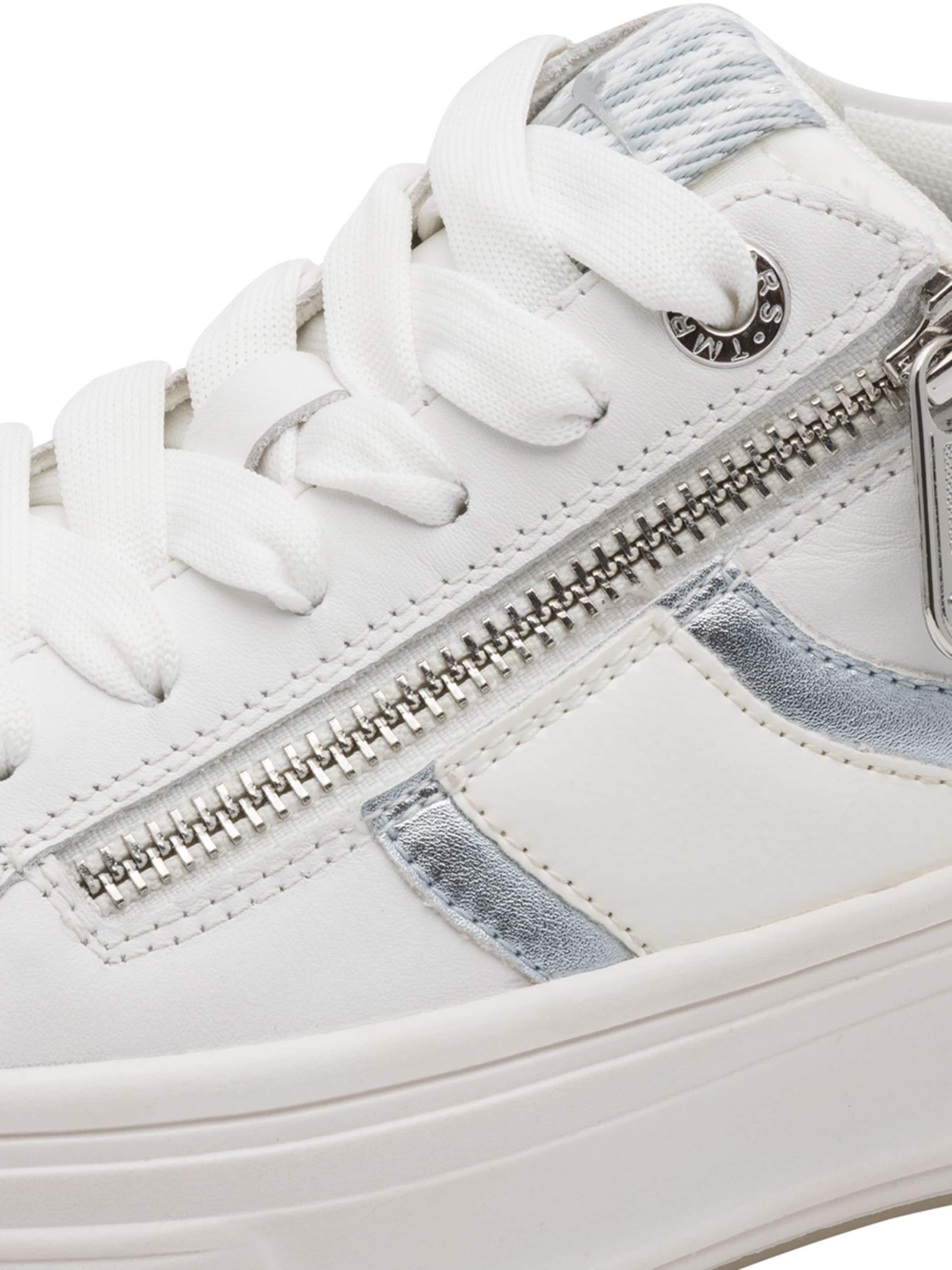 Tamaris Platform trainers in White