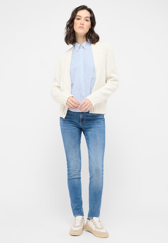 MUSTANG Strickjacke 'Sedalia' in Weiß
