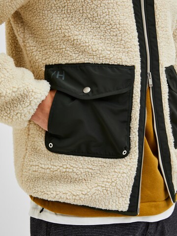 SELECTED HOMME Fleecejacka 'Snowden' i beige