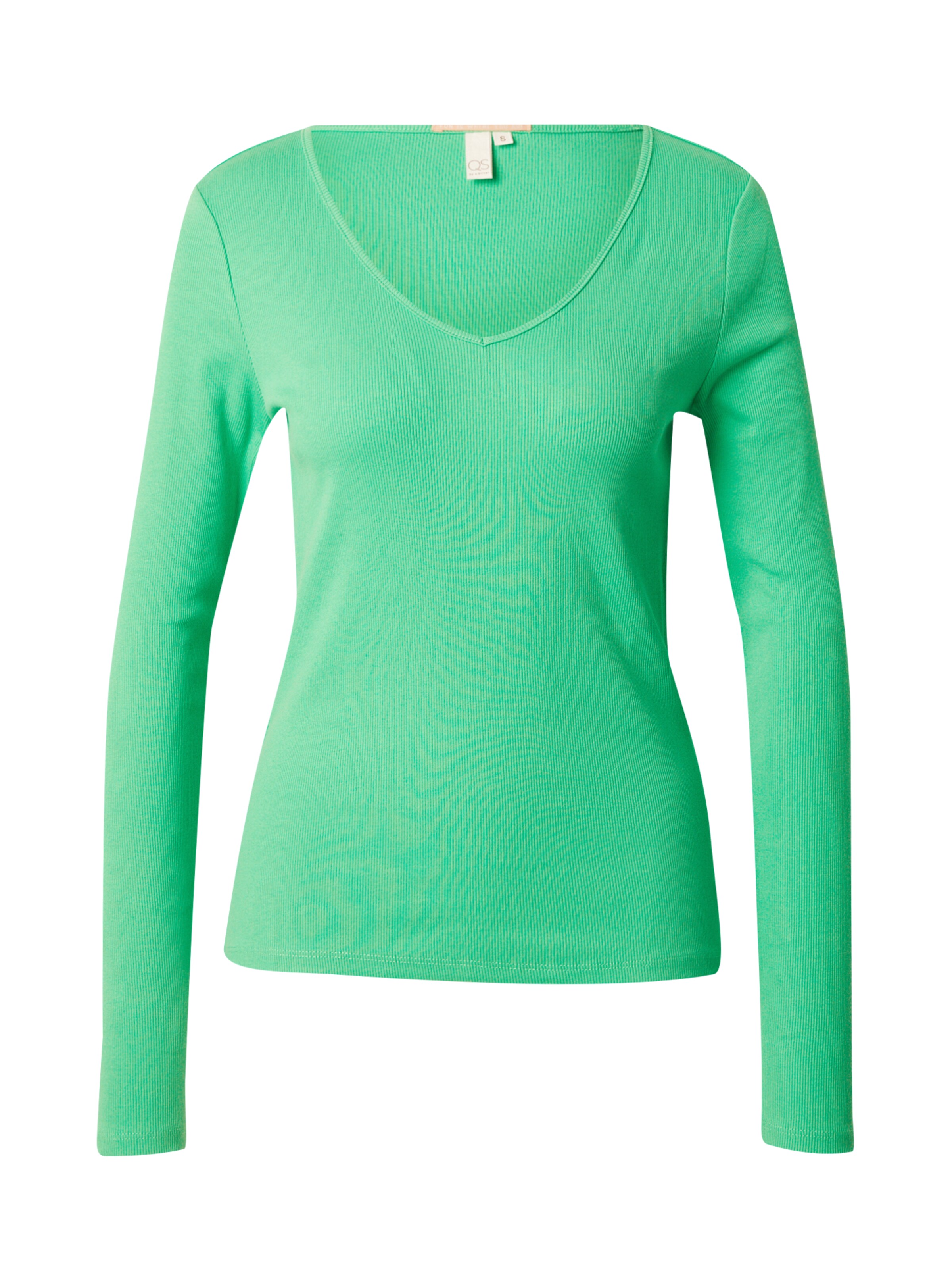 T-shirt QS en vert : devant