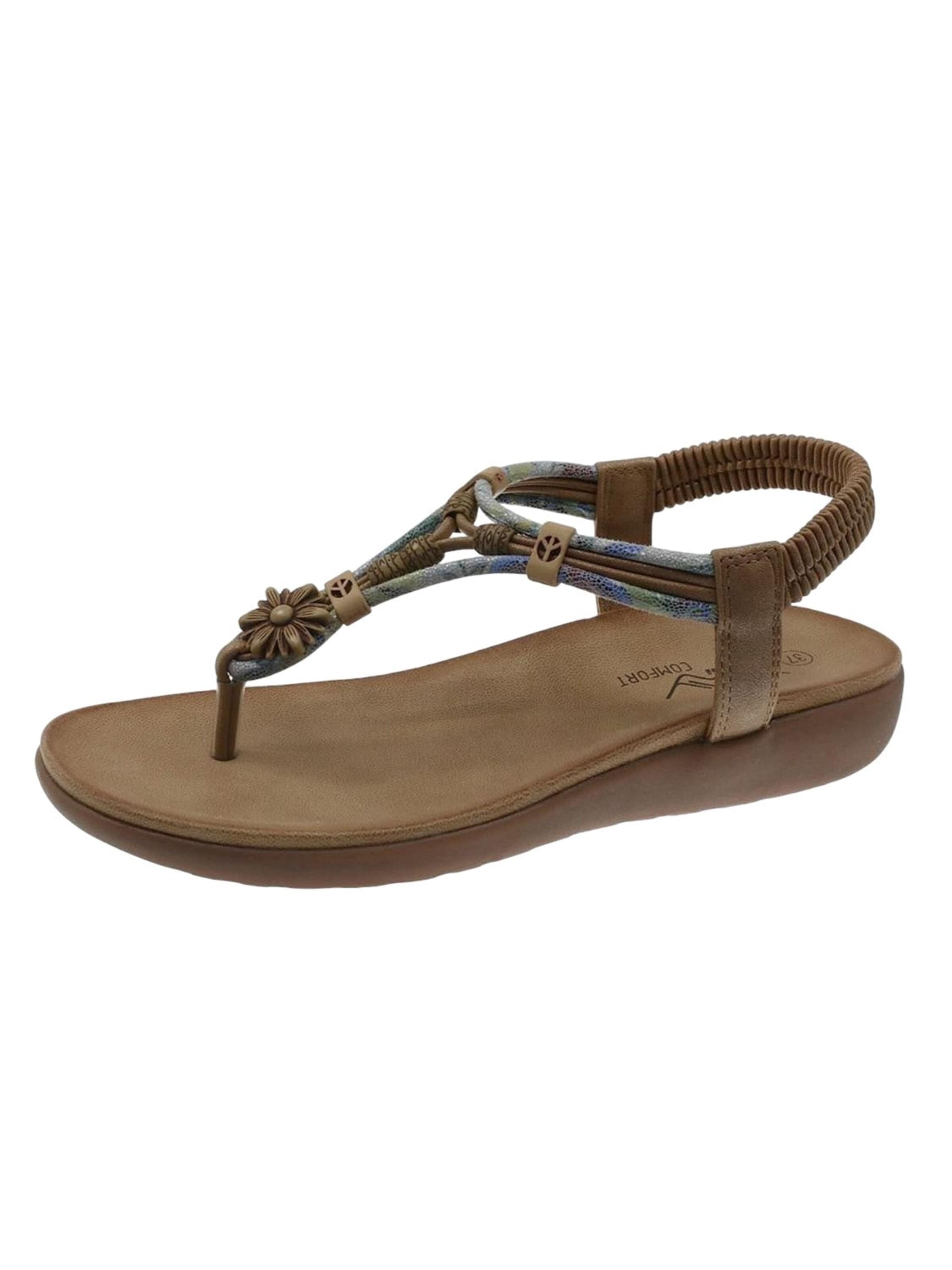 Beppi Sandaal 'Casual Sandal' in Beige: voorkant