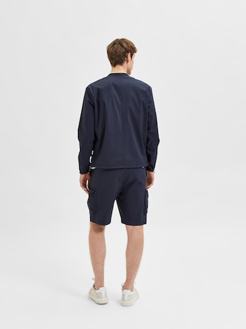 SELECTED HOMME Regular Shorts in Blau