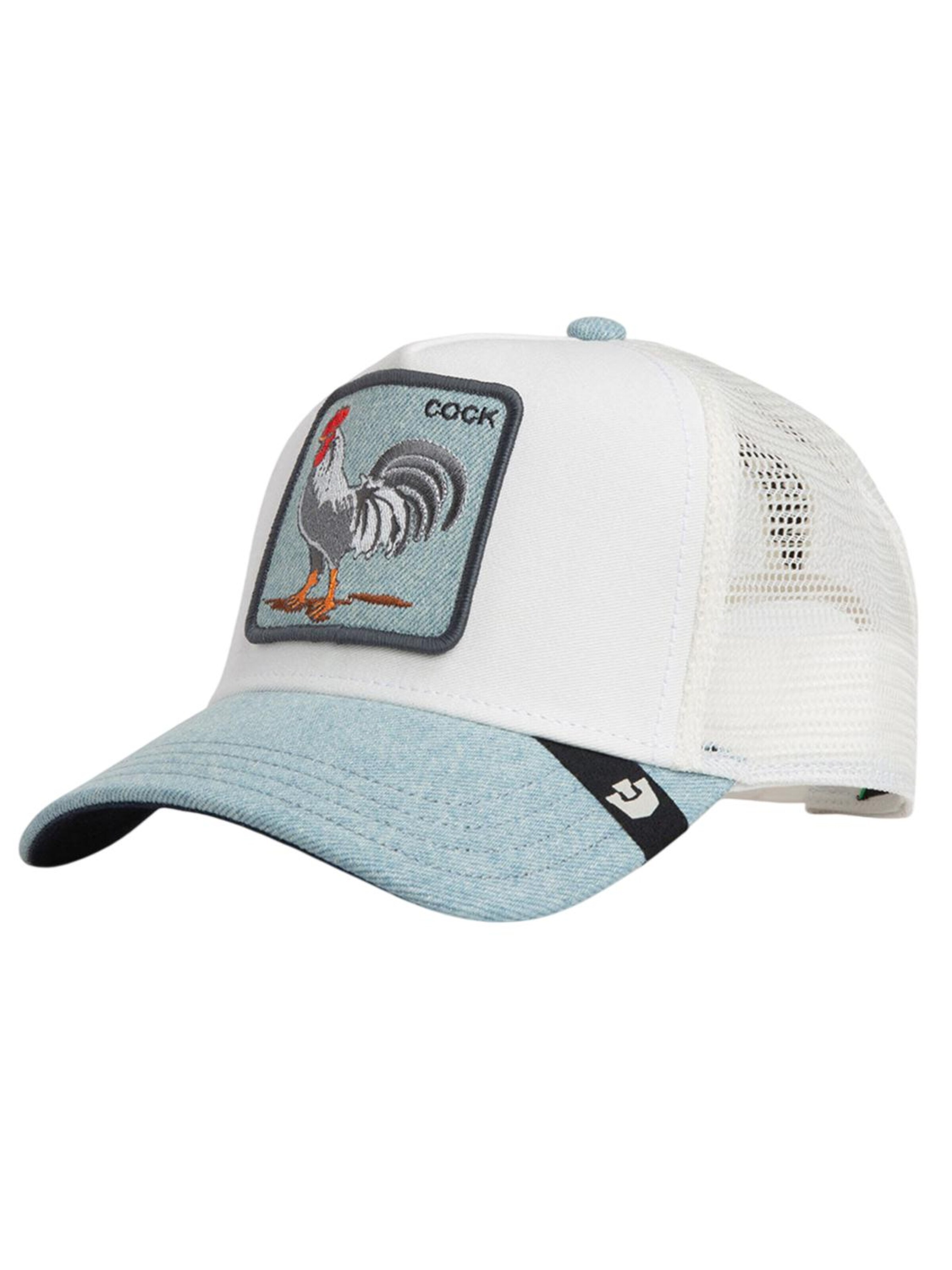 GOORIN Bros. Cap 'Denim Rooster'‌‌ in Blau: Vorderseite