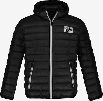 STHUGE Winterjas in de kleur Zwart / Offwhite, Productweergave