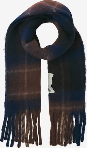 JACK & JONES Scarf 'JACNORREBRO' in Blue: front