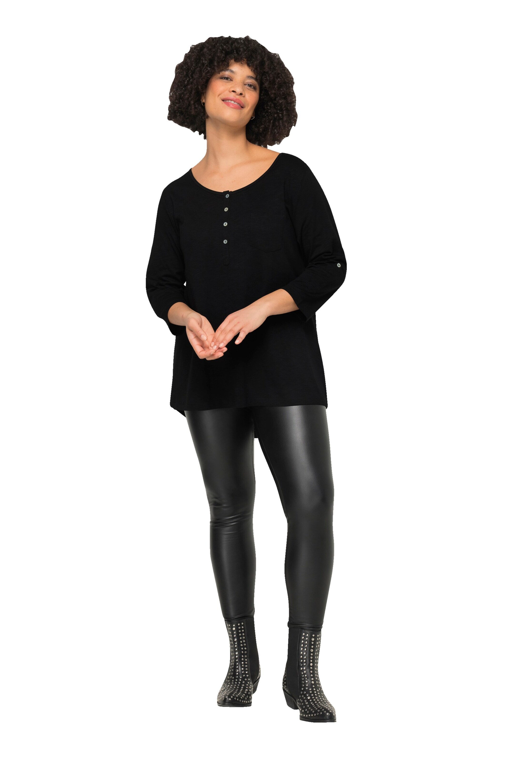 Angel of Style Shirt in Zwart