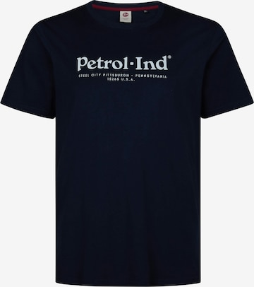 Petrol Industries Shirt 'Classic' in Blue: front