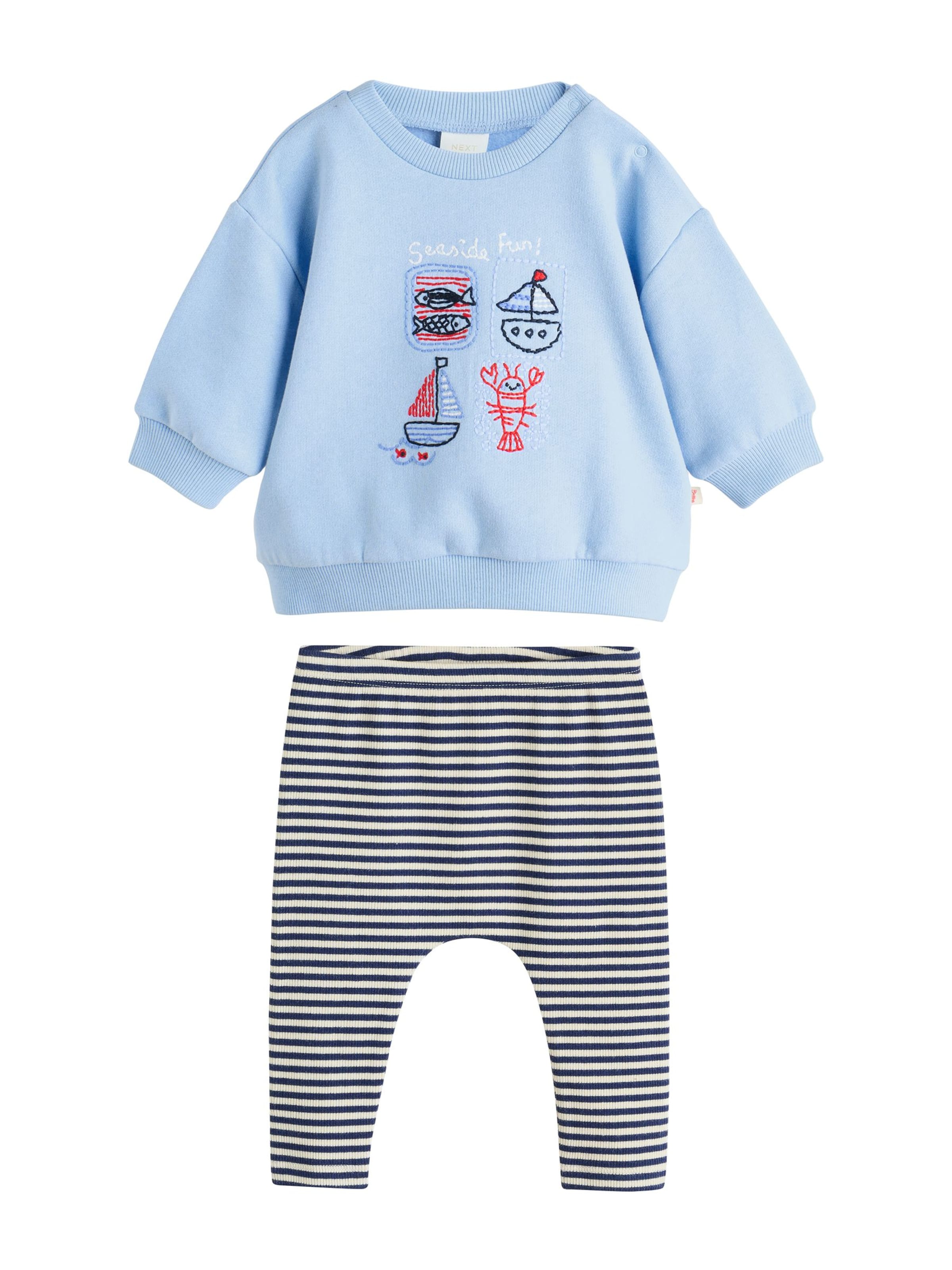 Next Set in Blauw: voorkant