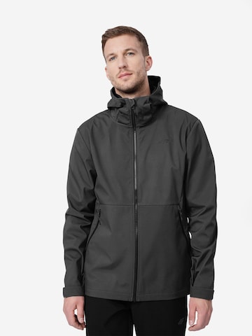 Veste outdoor 4F en gris : devant