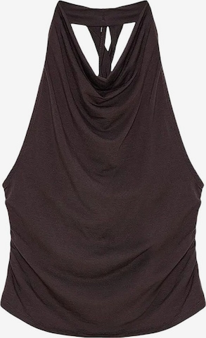 Camicia da donna 'Blusen' di Dilvin in marrone: frontale