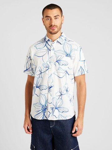 GAP Regular Fit Hemd in Weiß: Vorderseite