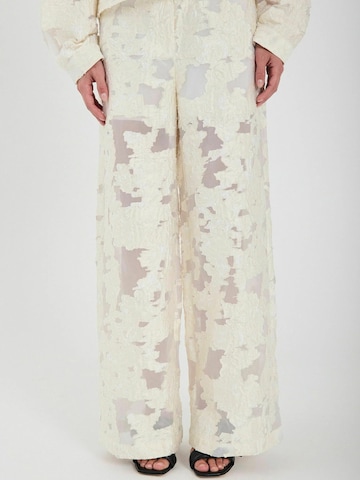 regular Pantaloni ' Burna ' di NORR in beige: frontale