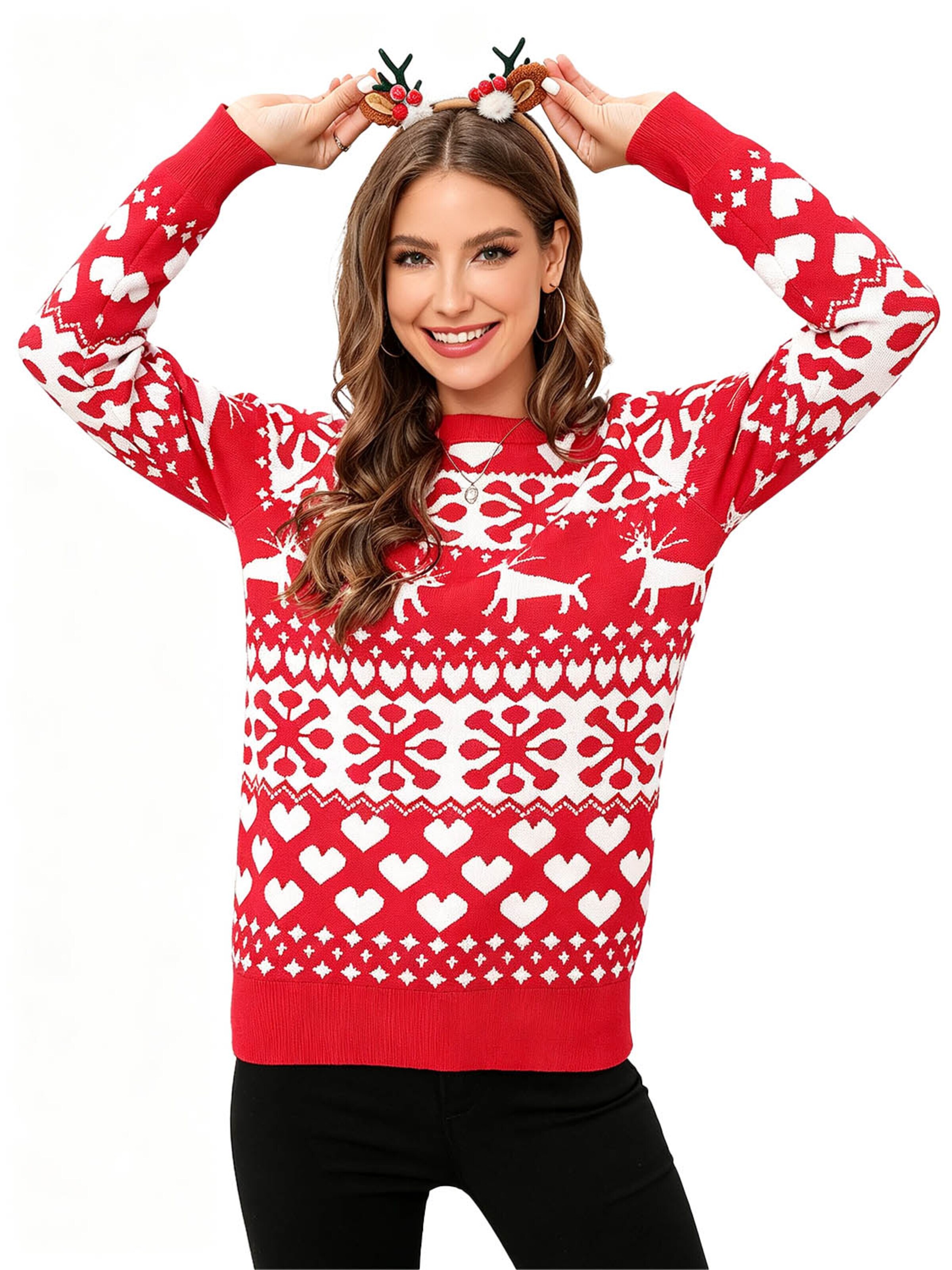 KoJooin Sweater in Red