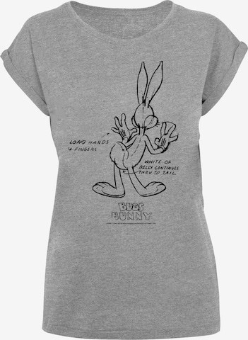 F4NT4STIC Shirt in Grau: Vorderseite