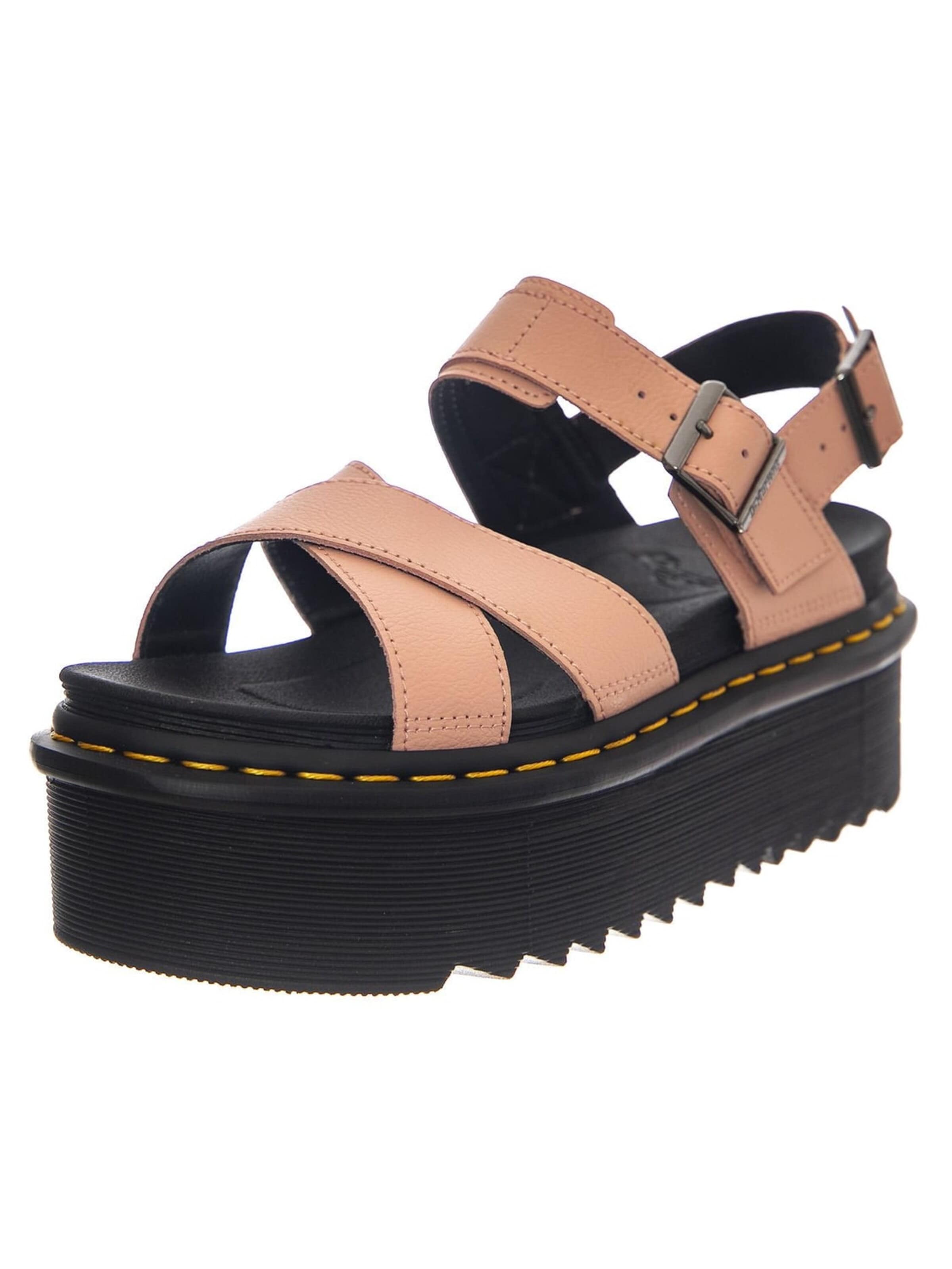 Dr. Martens Sandaler 'Voss II Quad Peach' i pink: forside