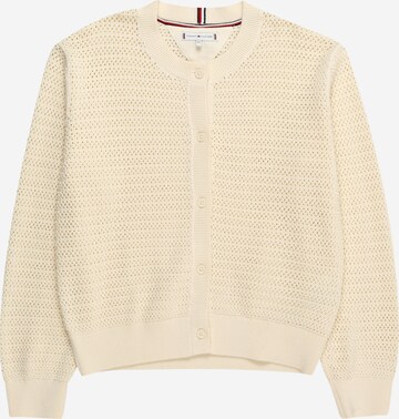 TOMMY HILFIGER Kofta i beige: framsida